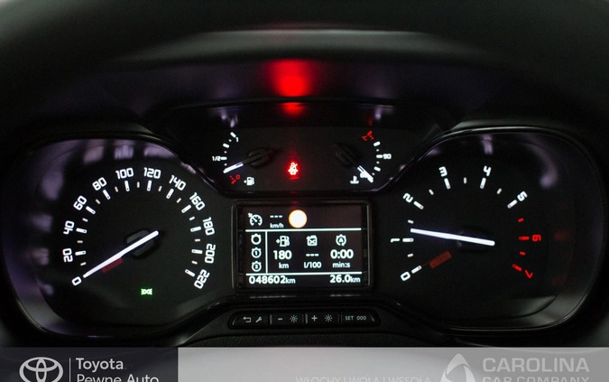 Toyota Proace City Verso cena 94900 przebieg: 48610, rok produkcji 2020 z Pruszków małe 106